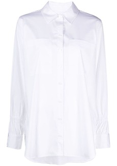 DKNY spread-collar button-up shirt