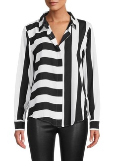 DKNY Striped Long Sleeve Shirt