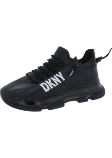 DKNY Tokyo Womens Faux Leather Lace-Up Athletic & Training Shoes
