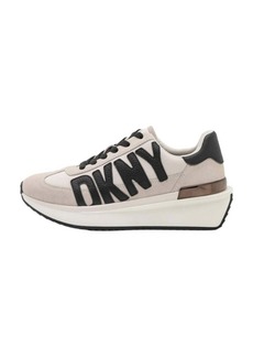 DKNY Women's Arlan Retro Lace Up Sneaker In Pebble
