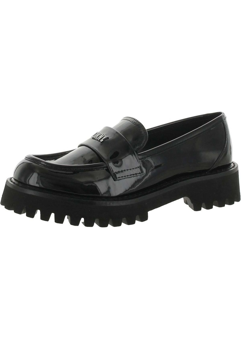 DKNY Womens Patent Loafers