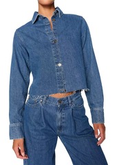 DL 1961 Aura Montauk Long Sleeve Denim Shirt