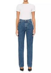 DL 1961 Demie Straight High Rise Jeans