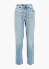 DL 1961 DL1961 - Bella cropped high-rise straight-leg jeans - Blue - 24
