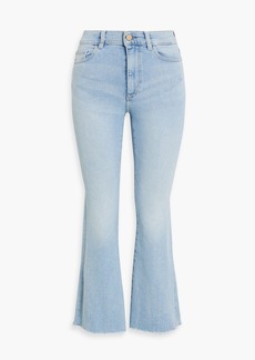 DL 1961 DL1961 - Bridget frayed high-rise bootcut jeans - Blue - 23