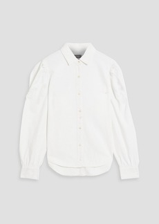 DL 1961 DL1961 - Cotton and linen-blend twill shirt - White - M