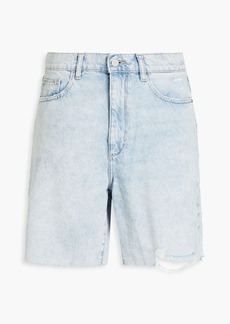 DL 1961 DL1961 - Emilie distressed faded denim shorts - Blue - 32
