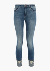 DL 1961 DL1961 - Florence distressed mid-rise skinny jeans - Blue - 24