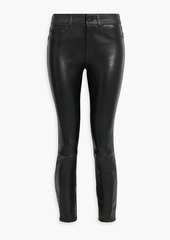 DL 1961 DL1961 - Florence leather skinny pants - Black - 23