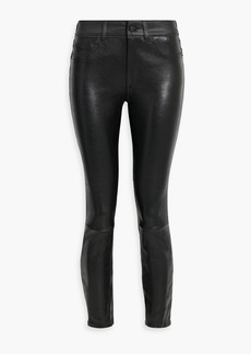 DL 1961 DL1961 - Florence leather skinny pants - Black - 23