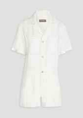 DL 1961 DL1961 - Hannah linen playsuit - White - L