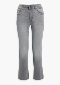 DL 1961 DL1961 - Mara cropped mid-rise straight-leg jeans - Gray - 24