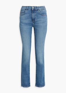 DL 1961 DL1961 - Mara faded mid-rise slim-leg jeans - Blue - 23