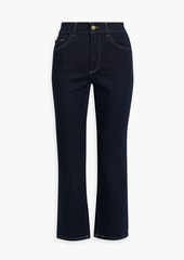 DL 1961 DL1961 - Patti cropped high-rise straight-leg jeans - Blue - 26