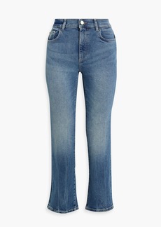 DL 1961 DL1961 - Patti faded high-rise straight-leg jeans - Blue - 23