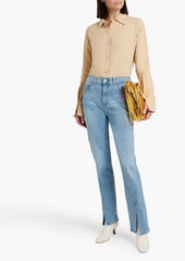 DL 1961 DL1961 - Patti faded high-rise straight-leg jeans - Blue - 25