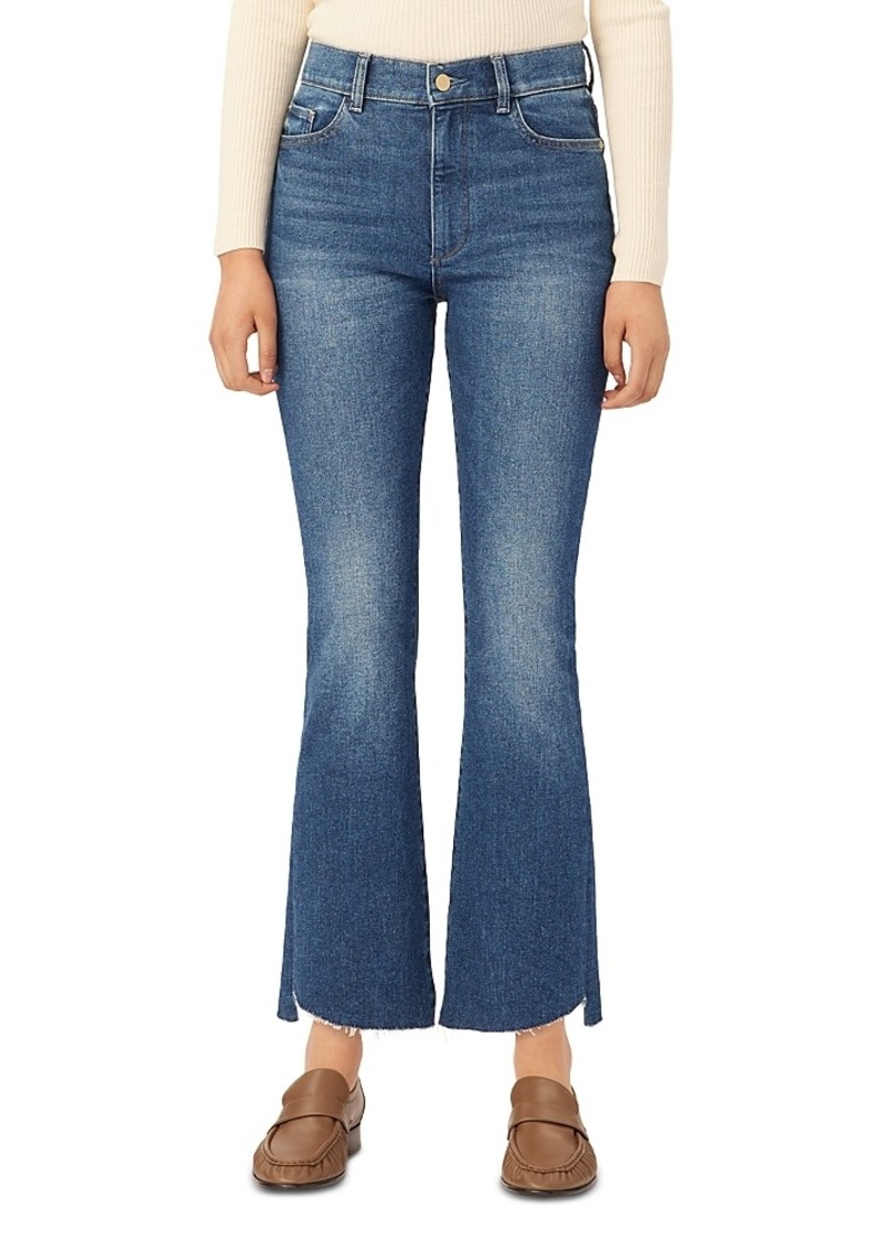 DL 1961 DL1961 Bridget High Rise Ankle Bootcut Jeans in Lighthouse