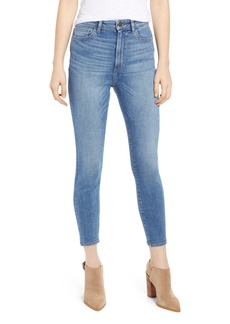 DL 1961 DL1961 Chrissy Ultra High Waist Ankle Skinny Jeans in Weymouth at Nordstrom Rack