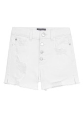 DL 1961 DL1961 Kids' Lucy Cutoff Denim Shorts in White Distressed at Nordstrom