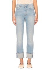 DL 1961 DL1961 Patti Cuffed High Waist Straight Leg Jeans