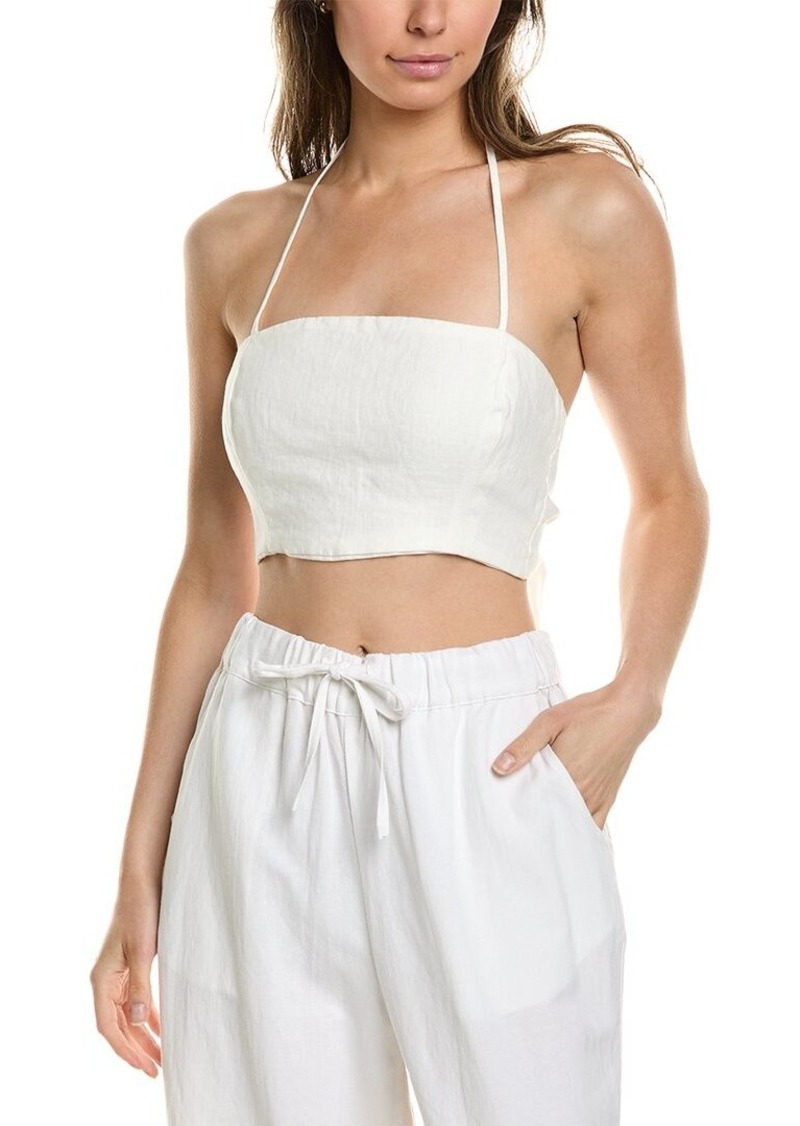 DL 1961 DL1961 Tie-Back Linen Top