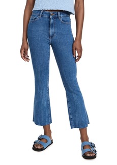 DL 1961 DL1961 Women's Bridget Boot High-Rise Crop Jeans in