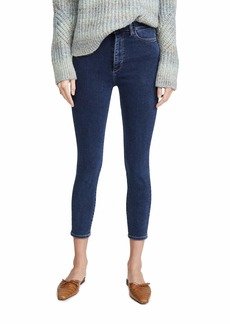 DL 1961 DL1961 Women's Chrissy Instasculpt High Rise Skinny Fit Cropped Jean