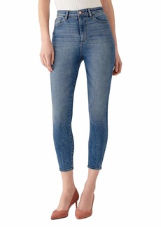 DL 1961 DL1961 Women's Chrissy Instasculpt High Rise Skinny Fit Cropped Jean