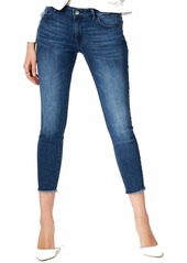 DL 1961 DL1961 Women's Florence Instasculpt Mid Rise Skinny Fit Cropped Jean