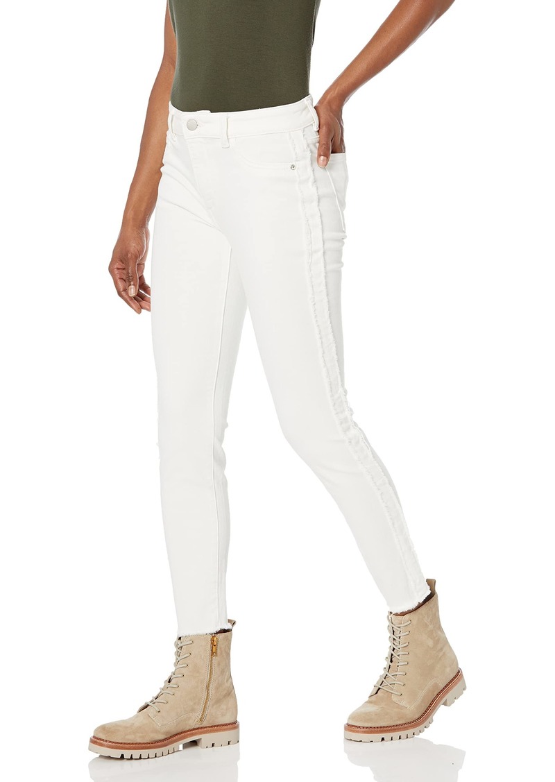 DL 1961 DL1961 Women's Florence Instasculpt Mid-Rise Skinny Fit Cropped Jean