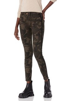 DL 1961 DL1961 Women's Florence Instasculpt Mid-Rise Skinny Fit Cropped Jean Fort Green  28