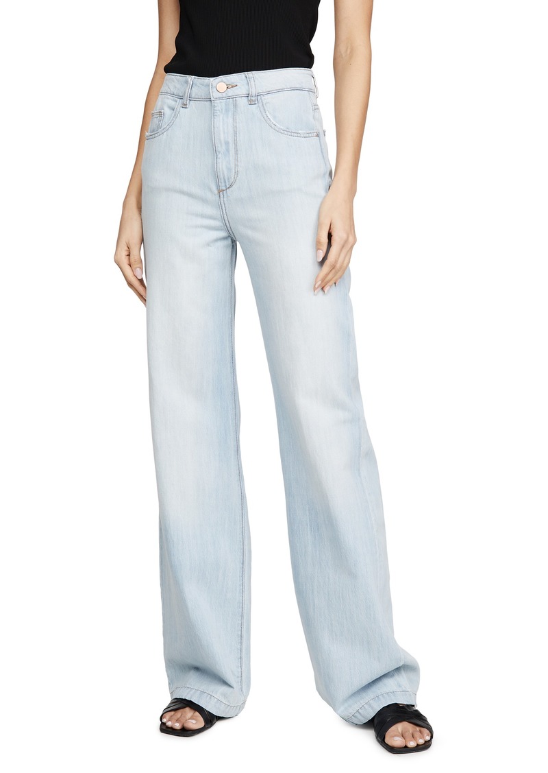 DL 1961 DL1961 Women's Hepburn Wide Leg-High Rise Vintage Jean