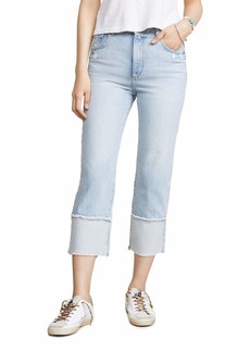 DL 1961 DL1961 Women's Jerry Cropped-High Rise Vintage Straight Jeans