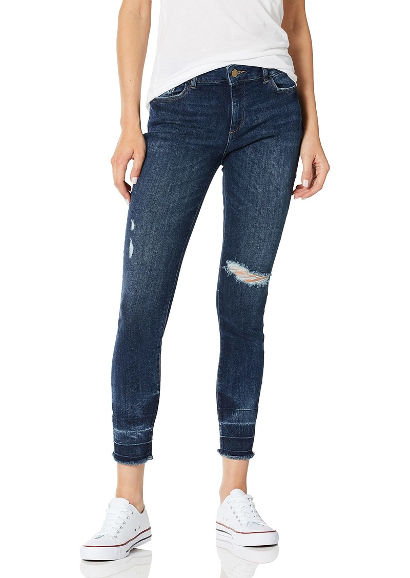 DL 1961 DL1961 Women's Margaux Mid Rise Ankle Skinny Jeans
