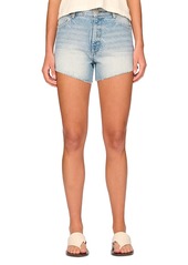 DL 1961 DL1961 Zoie Mid Rise Cut Off Jean Shorts in Vintage Lighthouse