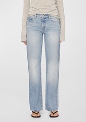 DL 1961 Drue Straight Low-Rise Vintage Jeans