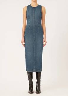 DL 1961 Esme Denim Dress In Faded Denim Wash