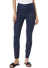 DL 1961 Farrow Skinny High-Rise Instasculpt Ankle in Sapphire Coated Ultimate