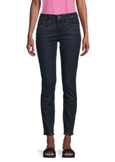 DL 1961 Florence Mid Rise Dark Wash Jeans