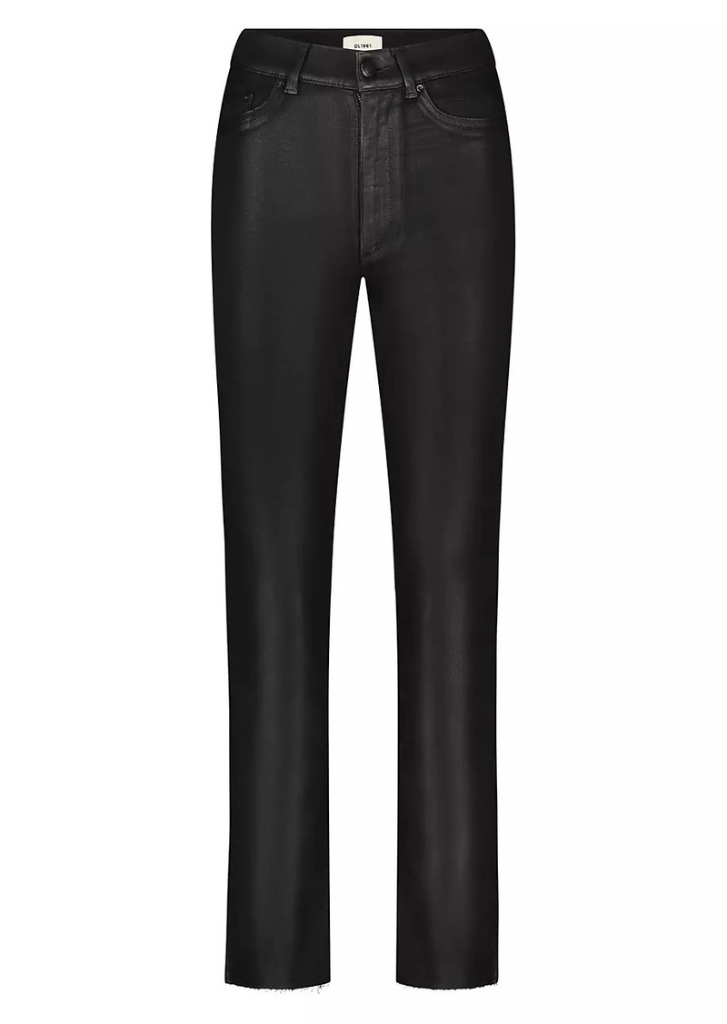 DL 1961 Halle Coated Trousers