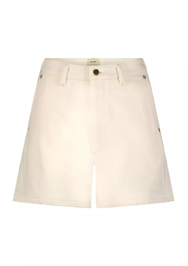 DL 1961 Hepburn High Rise French Terry Shorts