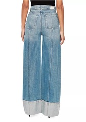 DL 1961 Hepburn Wide Leg High Rise Jeans