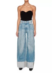 DL 1961 Hepburn Wide Leg High Rise Jeans