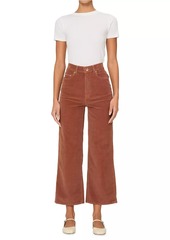 DL 1961 Hepburn Wide Leg High Rise Corduroy Jeans