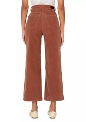 DL 1961 Hepburn Wide Leg High Rise Corduroy Jeans