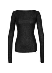 DL 1961 Long Sleeve Boat Neck Top