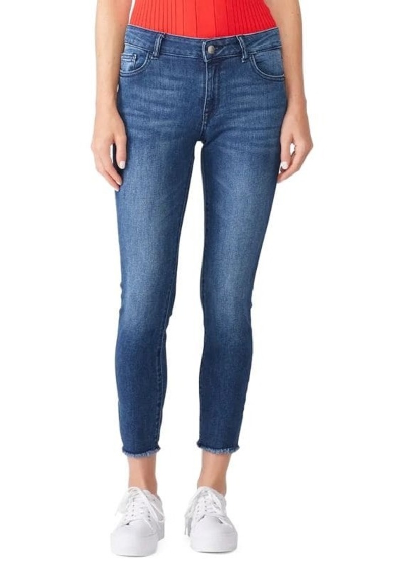 DL 1961 Mid Rise Cropped Skinny Jeans