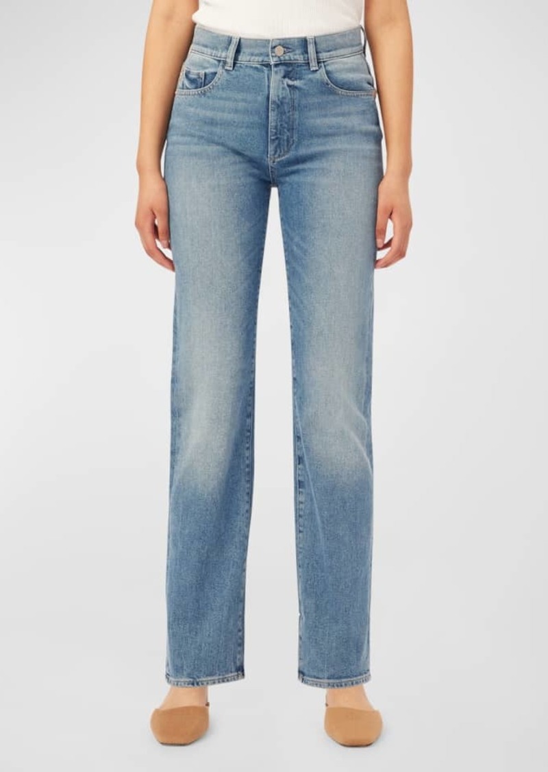 DL 1961 Patti Straight High Rise Vintage Ankle Jeans