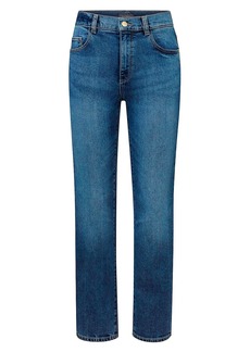 DL 1961 Patti Straight High-Rise Vintage Ankle Jeans