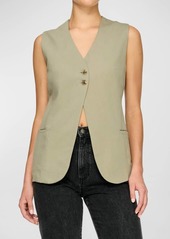 DL 1961 Zia Cotton-Linen Vest